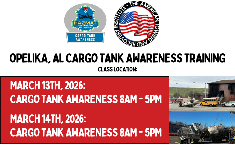 Upcoming Towing Training Classes 3 15