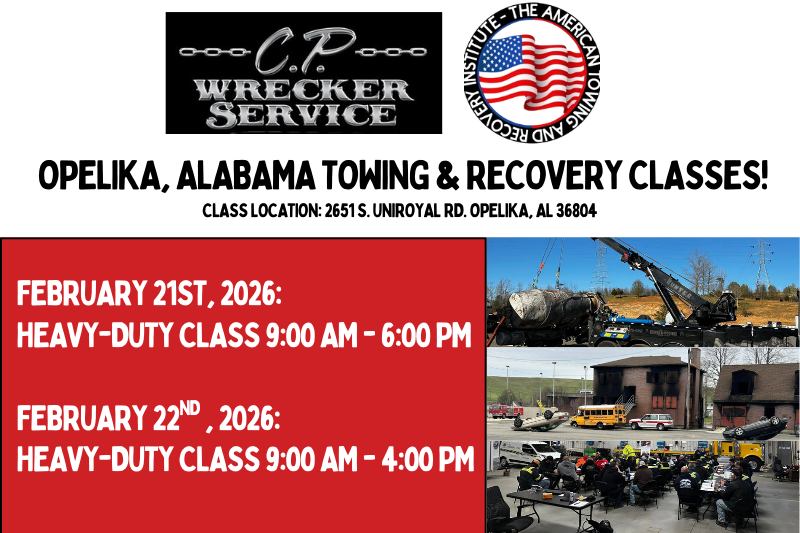 Opelika AL CP Wrecker Banner